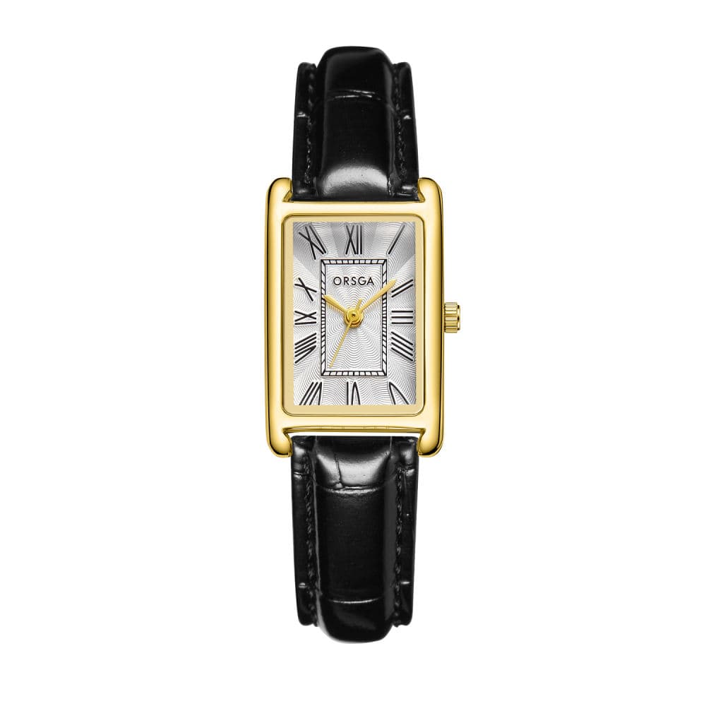 SOH Orsga — Gold Case Black Leather
