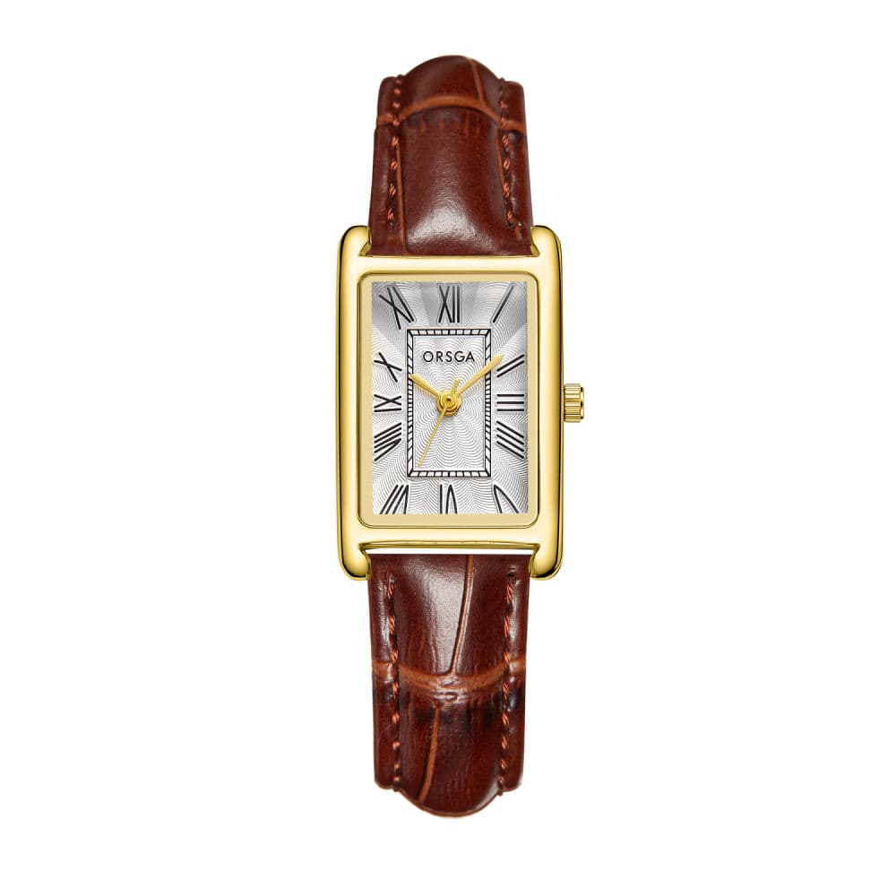 SOH Orsga — Gold Case Brown Leather